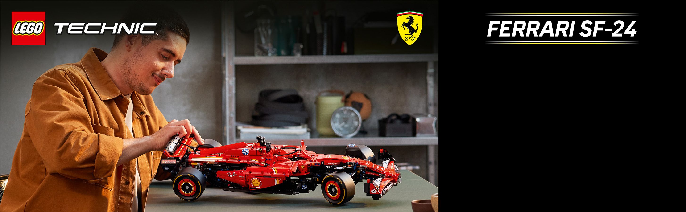 Modelový set auta F1 pre dospelých